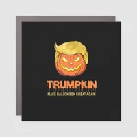 Halloween Trumpkin - Make Halloween Great Again De Car Magnet