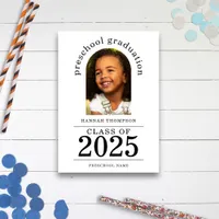 Arch Photo Preschool Graduate 2025 Announcement