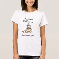 National Coffee Day September 29th Holidays T-Shirt
