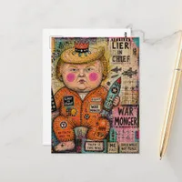 Funny The Big Toddler President Postcard
