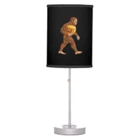 Bigfoot Halloween Trumpkin Pumpkin Classic Table Lamp