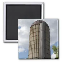 Midwestern Silo Magnet