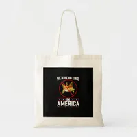 No Kings In America Save I Dissent Minimal Freedom Tote Bag