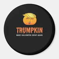 Funny Halloween Trumpkin  Magnet