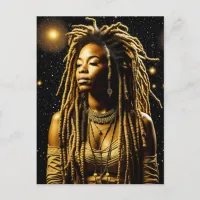 Beautiful Woman in Dreads