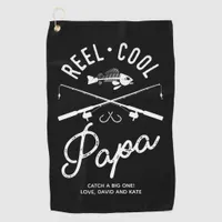 Reel Cool Papa Personalized Fishing Towel