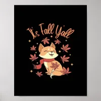 Fall Autumn Season Collection It’s Fall Y’all Fall Poster