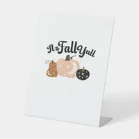 It’s Fall Y’all With Moons Beautiful Halloween Des Pedestal Sign