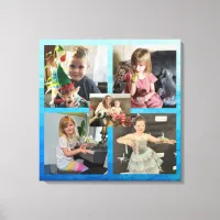 Family Photos Personalized  Canvas Print