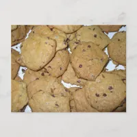 Chocolate Chip Oatmeal Cookies Postcard