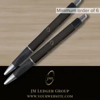 Professional Monogram Black Pen