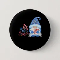 Gnome Tis The Season  Button