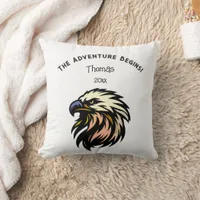 Funny Retirement Joke No More Work Celebration Throw Pillow