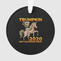 Trumpkin Keep Halloween Great Pumpkin   Ornament