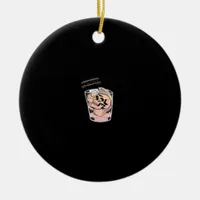 Till Death Do Us Part – Cute Sloth Meets Death Ceramic Ornament