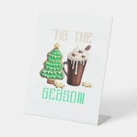 Tis The Season Christmas Pedestal Sign