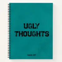 Ugly Thoughts Grunge Self-Care Journal