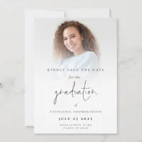 Photo Overlay 2024 Graduation Save The Date Announcement