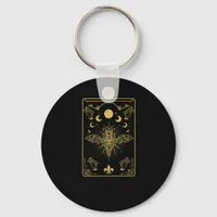 Cottagecore Aesthetic Mushroom Moth Goblincore Aca Keychain