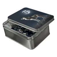 Full Moon Shining on the Wolf Blank Jigsaw Puzzle