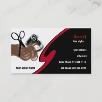 Hair Salon businesscards Appointment Card