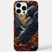 Eagle Masterpiece leather-look Art iPhone 16 Pro Max Case