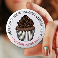 National Cupcake Day December 15th   Button
