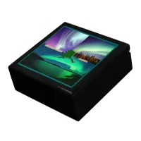 Northern Lights of Alaska Collage Gift Box