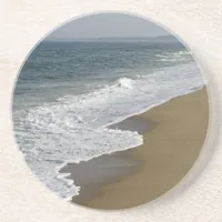 Ocean Waves on the Beach Drink Coaster