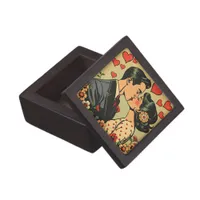 Sweet Mid-Century Couple Retro Pop Art Gift Box