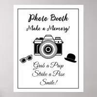 Photo Booth Sign for Wedding