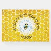 Personalized Honeybee Bumblebee Baby Shower Book