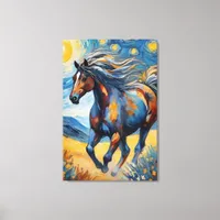 Mustang Horse Canvas Print