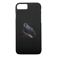 Crow, F-Caw-F Funny Bird Funny Quote iPhone 8/7 Case