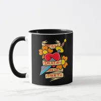 Till Death Do Us Part Vintage Tattoo Classic Mug
