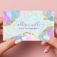 Opal Gemstone Business Card