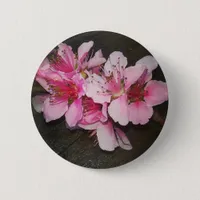 Peach Blossoms Button