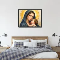 In the Arms of the Holy Mother Framed Art