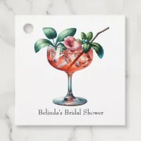 Stock the Bar Cocktail Favor Tags
