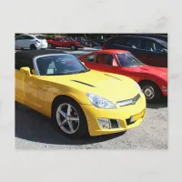 Opel GT Classic Sports Cars Postcard