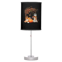 It’s Fall Y’all Dog Thanksgiving Halloween Aesthet Table Lamp