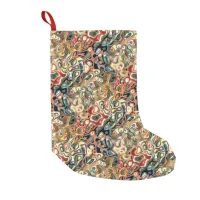 Abstract Art Christmas Stocking