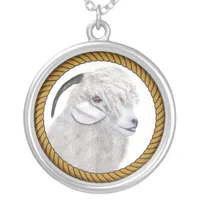 Angora Goat Necklace
