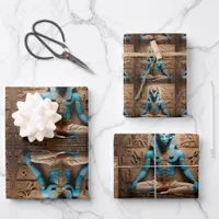 Khnum the ancient Egyptian god of creation  Wrapping Paper Sheets