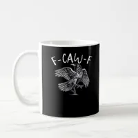 F-Caw-F Crow Retro Classic Coffee Mug