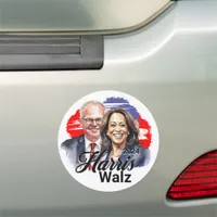 Harris Walz 2024 Presidential Election Car Magnet