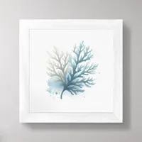 Coastal Beach Art for Small Spaces Framed Art