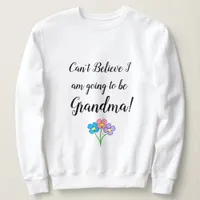 Going to be a Grandma Announcement Shirt