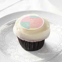 So Sweet of You to Come! Retro Ice Cream Thank You Edible Frosting Rounds