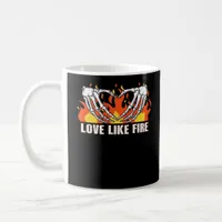 Like Classic - Skeleton Hands Heart  Coffee Mug